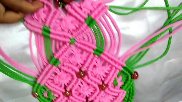 DIY Macrame Mirror making tutorial New design