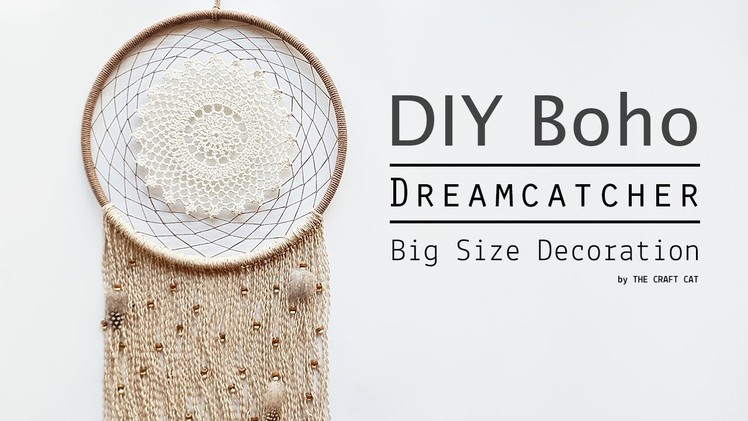 DIY Tutorial | Boho Crochet Dream Catcher