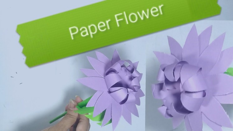 Easy Flower Making | Simple Paper Flower| Origami Flower | Craft | Woman Garden