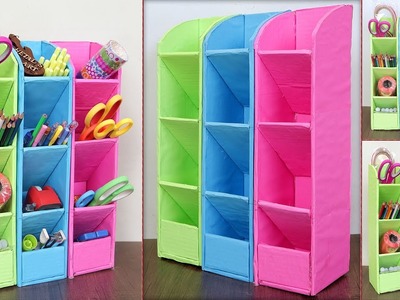 Home Storage and Organization Craft Idea || DIY Cardboard Craft Idea