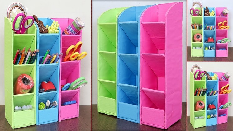 Home Storage and Organization Craft Idea || DIY Cardboard Craft Idea
