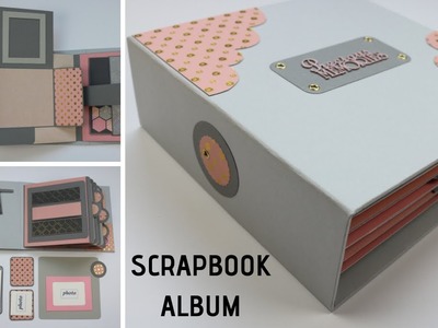 SCRAPBOOK ALBUM | MEMORY BOOK| SCRAPBOOK IDEAS