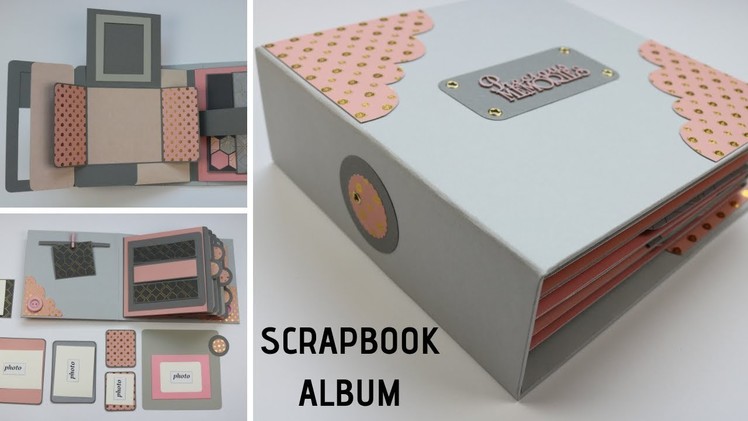 SCRAPBOOK ALBUM | MEMORY BOOK| SCRAPBOOK IDEAS