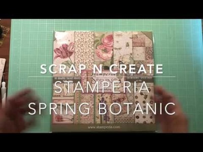 Stamperia Spring Botanic tutorial 1