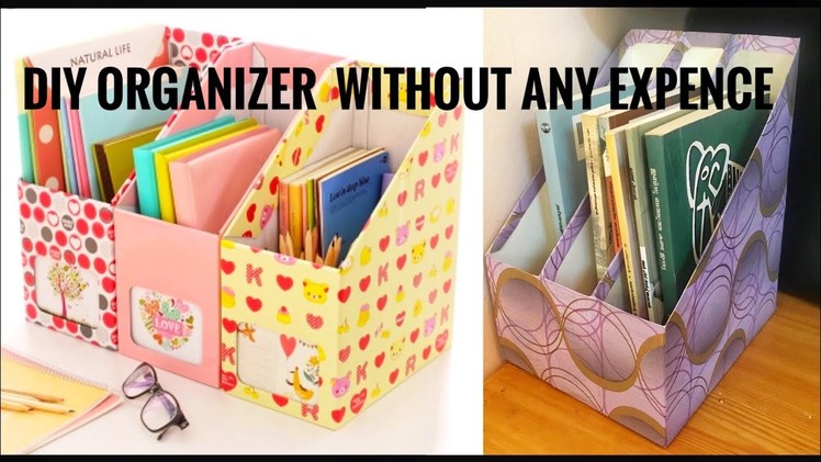Table organizer | best out of waste