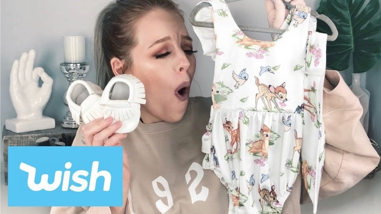 WISH App Baby Clothes HAUL for a GIRL????