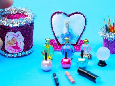 7 DIY #Makeup #Miniatures ~ #Barbie Makeup