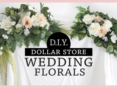 *AMAZING* DOLLAR STORE DIY Wedding Flower Arrangements