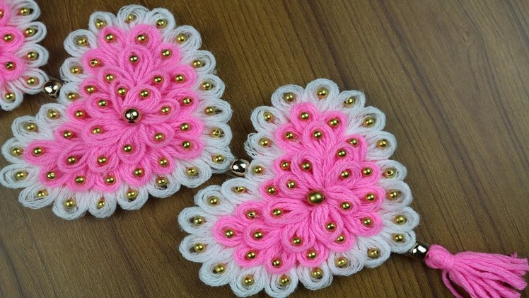 Amazing Woolen Heart Design - DIY Innovative Ideas of Woolen Crafts -Reuse ideas - Best out of waste