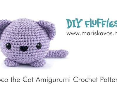 Coco the Cat Amigurumi crochet Tutorial English