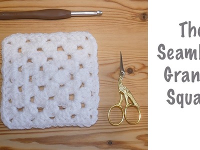 Crochet a Perfect Seamless Granny Square (& no twisting!)