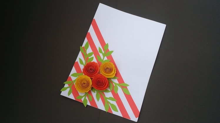 DIY: Birthday Card!! How to Make Handmade Paper Card for Greeting.Valentine day.Eid day.Wishing Card