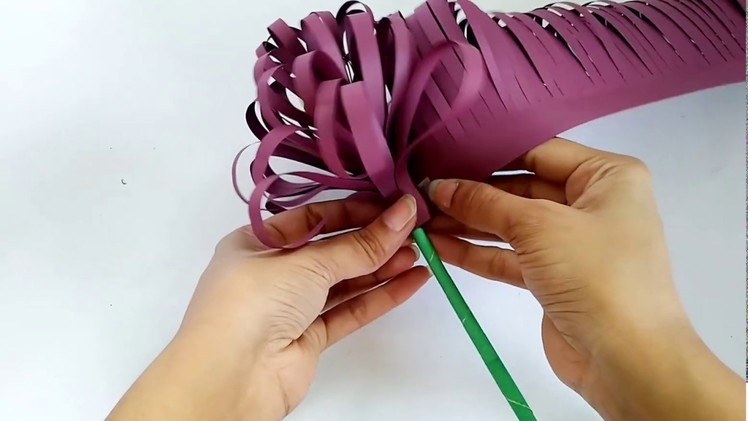 DIY || EASY PAPER FLOWER TUTORIAL FOR HOME || THE PAPER MAGIC