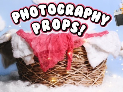 DIY EASY PHOTOGRAPHY PROPS! Newborn Edition | DIYholic