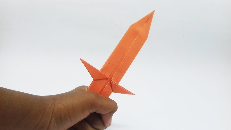 DIY : How to make a Paper Sword || Easy Origami Sword Tutorial