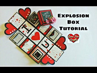 Explosion Box Tutorial | How to Make Explosion Box
