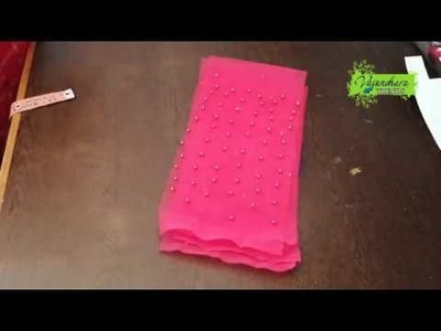 Hand Pouch With Waste Clothes || DIY Hand Pouch Stitching At Home || Simple Purse.Pouch Sewing
