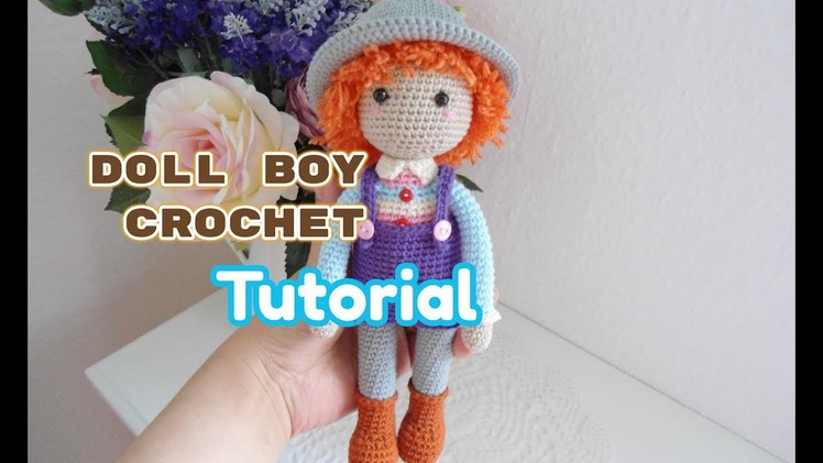 How to crochet doll boy
