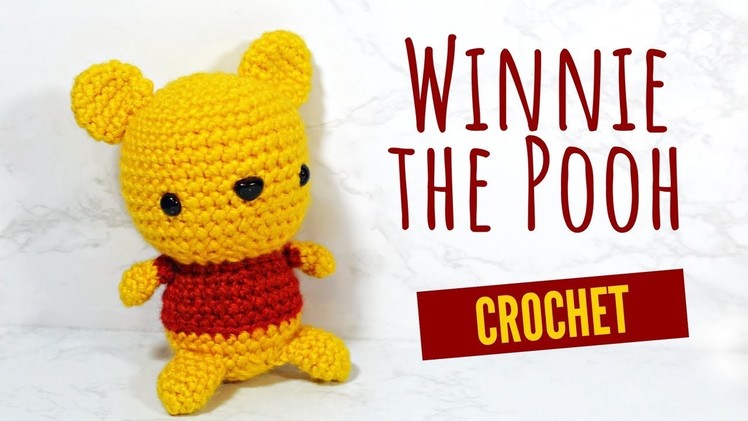 How To Crochet - Easy Simple Winnie the Pooh Amigurumi