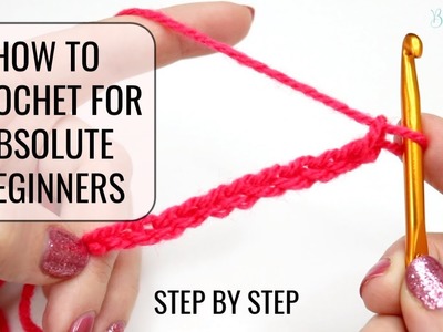 HOW TO CROCHET FOR ABSOLUTE BEGINNERS | EPISODE ONE | Bella Coco Crochet