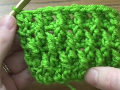 How To Crochet The Alpine Blanket Stitch Pattern from YarnHookNeedles
