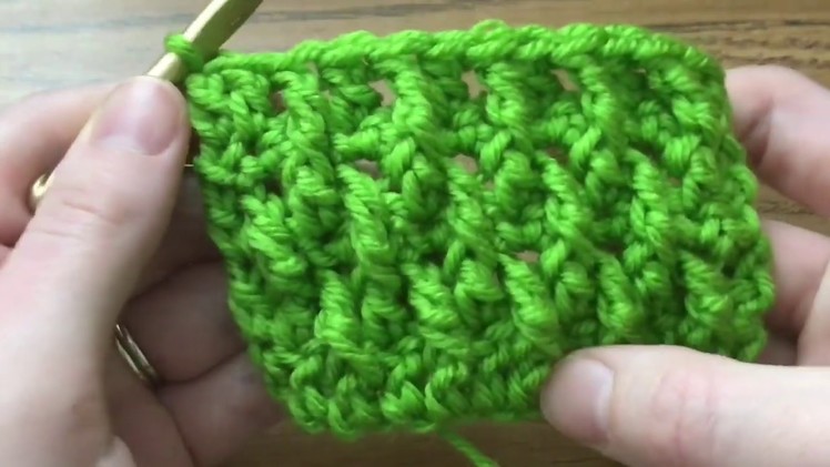 How To Crochet The Alpine Blanket Stitch Pattern from YarnHookNeedles