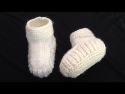 How To Knit Baby Booties For Beginners(Step By Step)