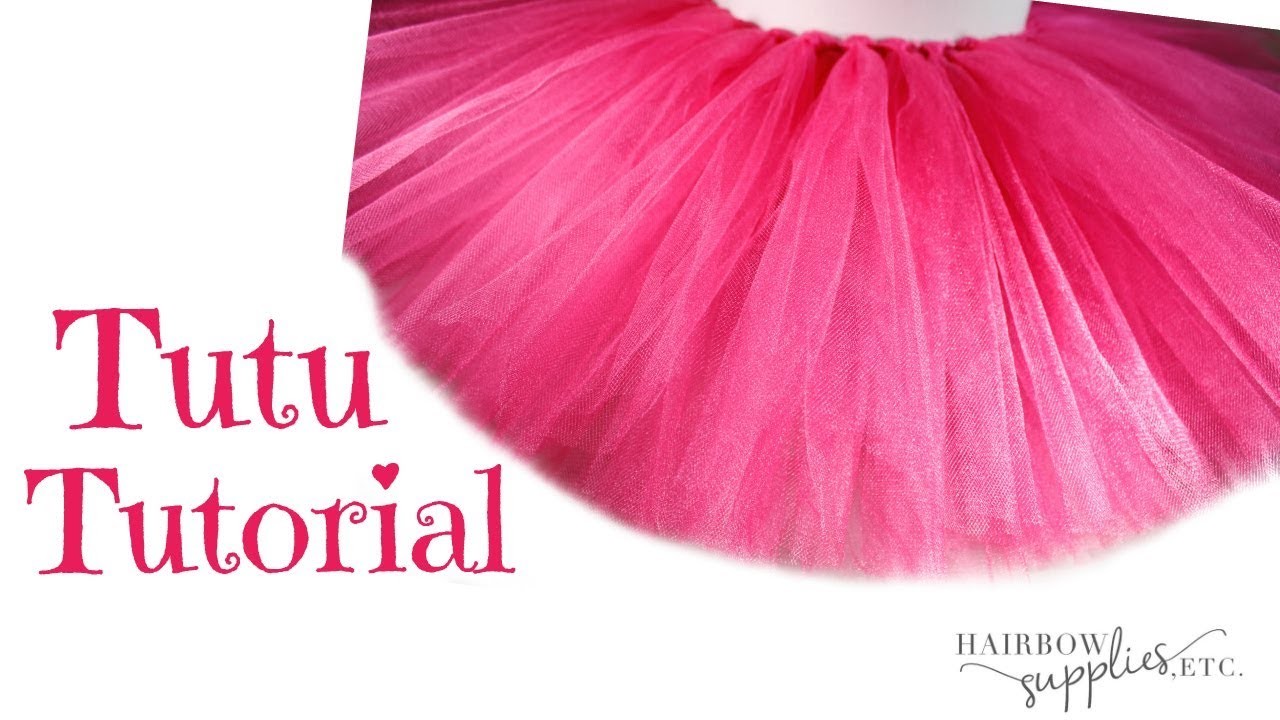 diy tulle tutu