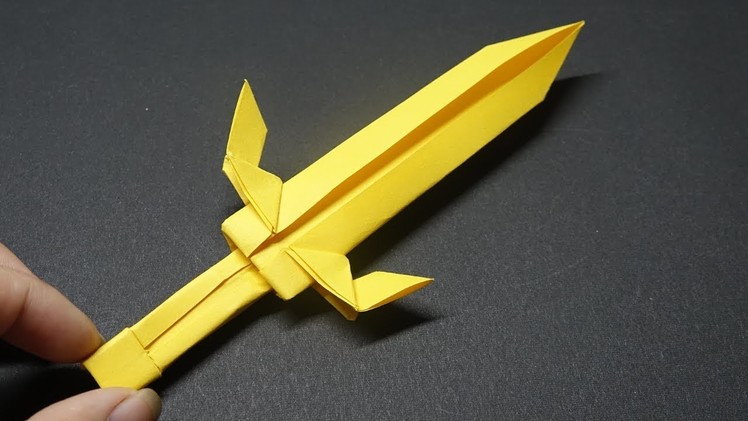 How to make a Paper Sword PART 2 - Easy Origami Tutorial - DIY Ninja Sword