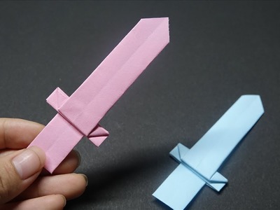 How to make a Paper Sword PART 3 - Easy Origami Tutorial - DIY Ninja Sword