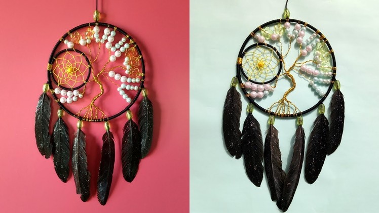 How to make Life Tree Dreamcatcher | Step by step slow DIY tutorial