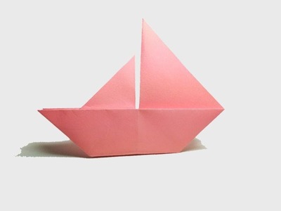 How To Make Paper Boat - ORIGAMI PAPER BOAT