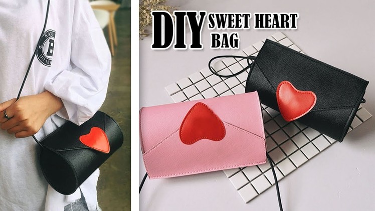 LOVELY DIY PURSE BAG TUTORIAL. Women Messenger Crossbody Bag Shoulder Purse