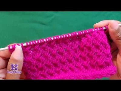 Single colour knitting pattern in Hindi || latest knitting pattern for cardigan, sweater, jacket