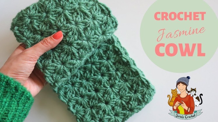 Crochet Jasmine Cowl