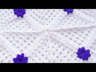 Crosia THALPOSH ke design, crochet table cover,woolen Thalposh, #82,by|| Santosh All Art ||