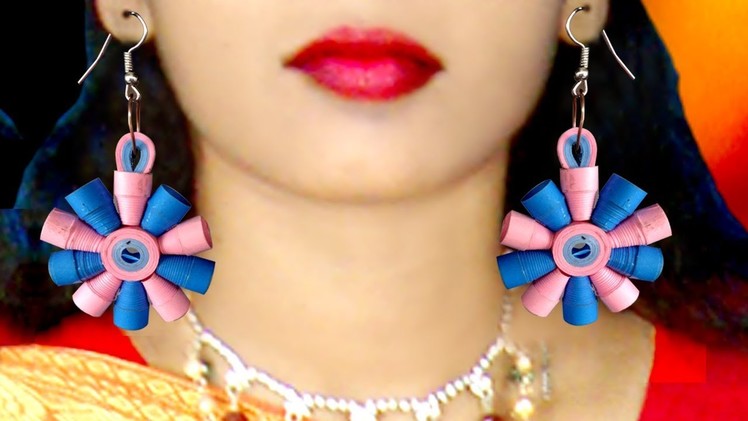 Diy paper quilling earrings | Paper Earrings for Girls | make easy Quilling Earrings | Ulta Palta |