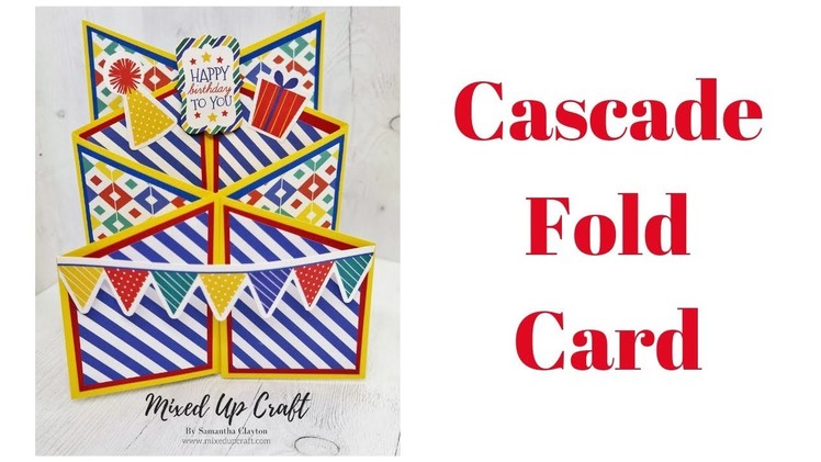 How To Make A Cascade Card | Fun Fold Card