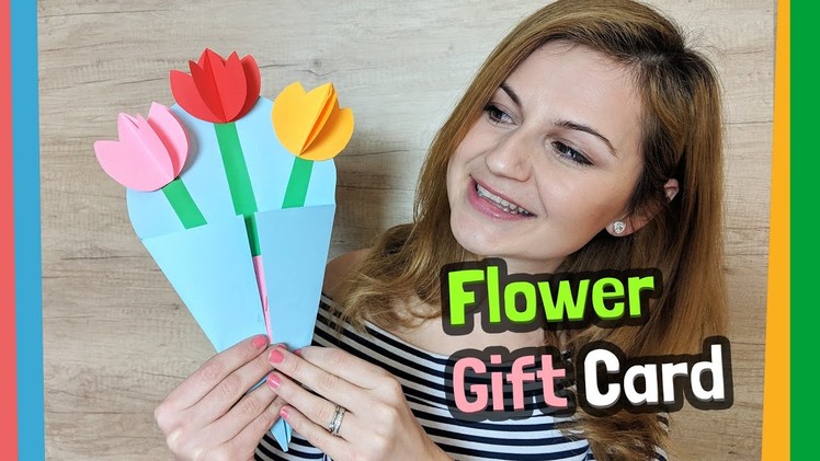 How to make an easy paper flower gift card for your loved ones in 5 minutes