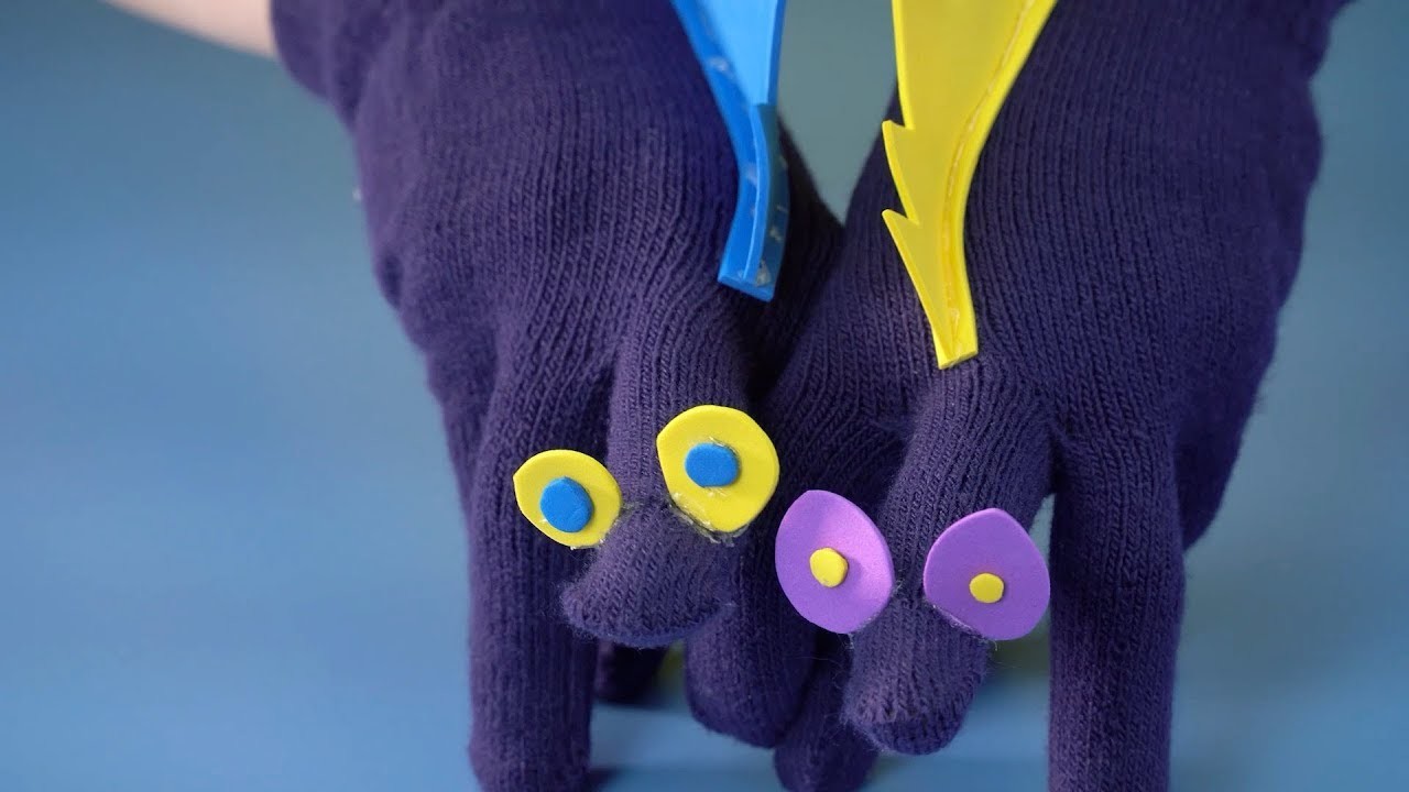 How to Make Funny Kid Toys from Gloves