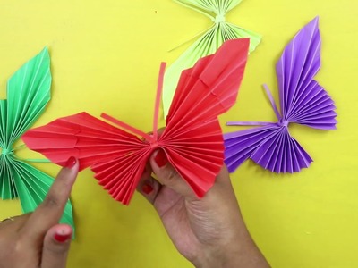 How To Make Origami Butterfly || Easy Paper Butterfly Origami - Cute & Easy Butterfly DIY