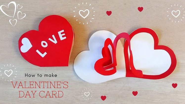 How to make Valentine's Day Card | Simple & Easy Latest Design Paper Greeting Cards