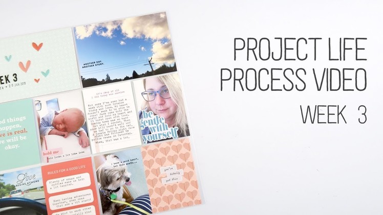 Project Life Process. Week 3. How to alter the colour of your puffy stickers