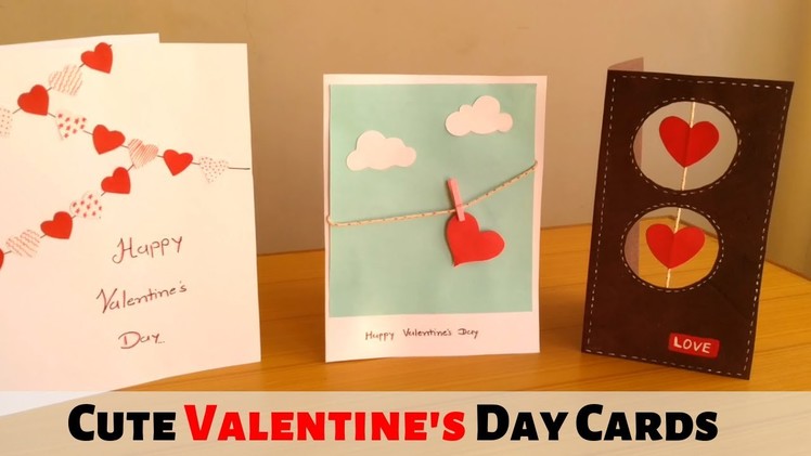 Beautiful Handmade Valentine's Day Card Ideas. DIY Cards | Dhara Patel