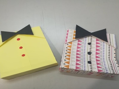 Bolsas de papel para regalo - regalo de Origami - How To Make Gift Bag Of Paper