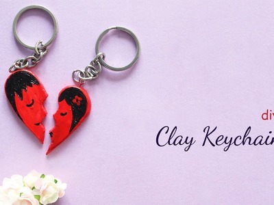DIY Clay Keychain | Keychain ideas | Clay Art