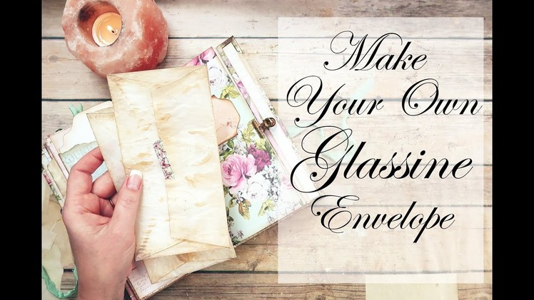 DIY Glassine Envelopes ~Wanderlust~Misty Rose~#8 by jenofeve designs