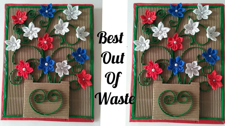 DIY Wall Hanging || Best Out of Waste || Wall Decor ||