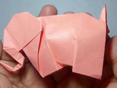 Elephant Origami Tutorial (Edwin Corrie)