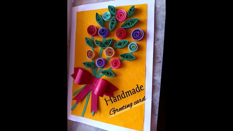 Handmade Greeting Card | Paper Quilling Card